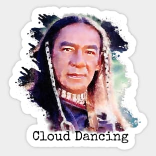 Cloud Dancing Dr Quinn Medicine Woman Sticker